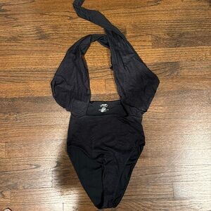 BRAND NEW! JMP The Label Santorini One Piece. Size medium. Black.